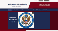 Desktop Screenshot of boltonpublicschools.com